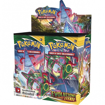 Immagine di Display Evoluzioni Eteree Pokemon Spada e Scudo Box 36 Buste  con case magnetico(IT)