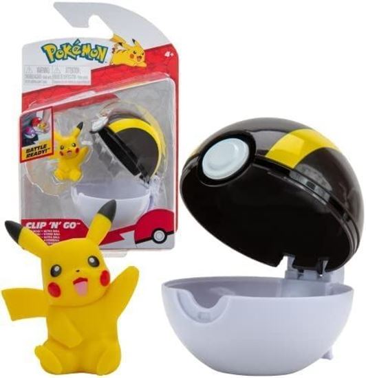 Immagine di Clip'n Go Battle Ready Pikachu + Poke Ball