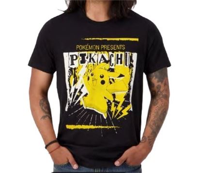 Immagine di T Shirt pokemon  Uomo Pika Punk XL
