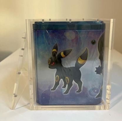 Immagine di Case Protettivo in Plexiglass magnetici per tin stacking Pokemon