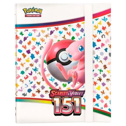 Immagine di Album Raccoglitore a 9 tasche 360 carte - Pokemon Scarlatto e Violetto - 151